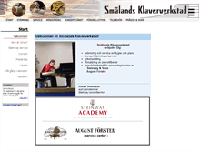 Tablet Screenshot of klaververkstaden.se